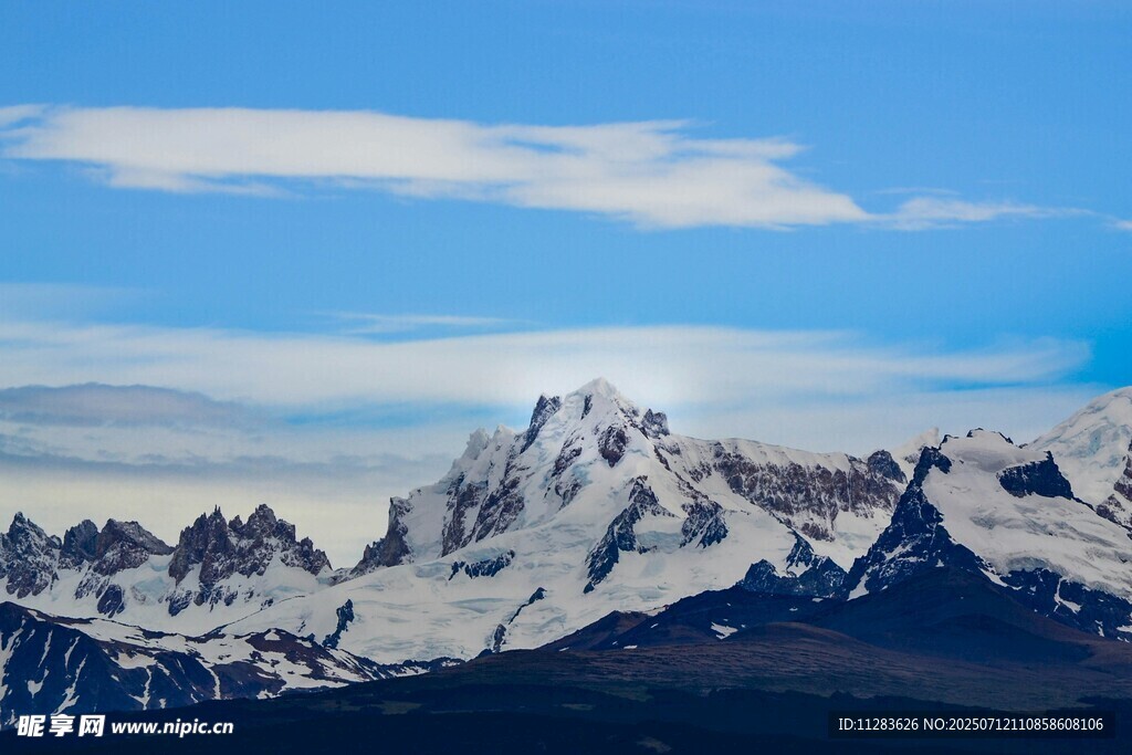 壮丽雪山美景