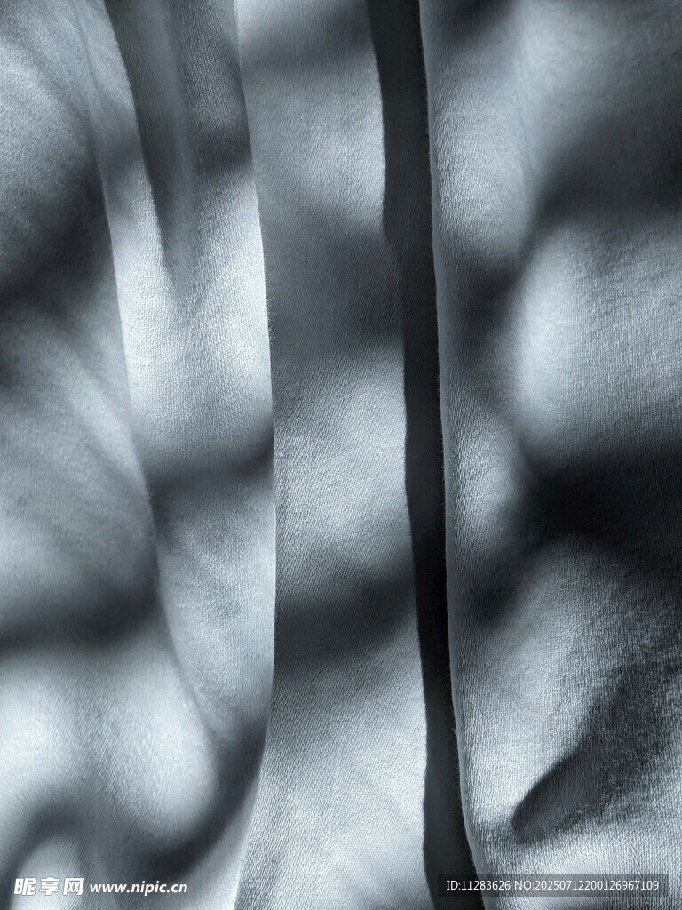 褶皱布料纹理特写