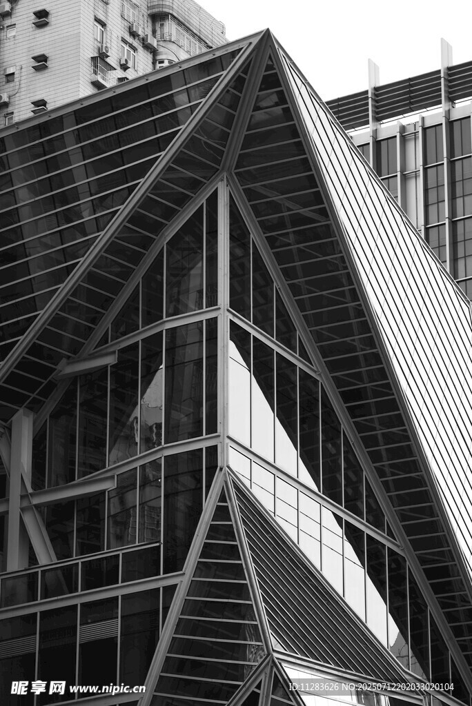 现代几何风格建筑外观