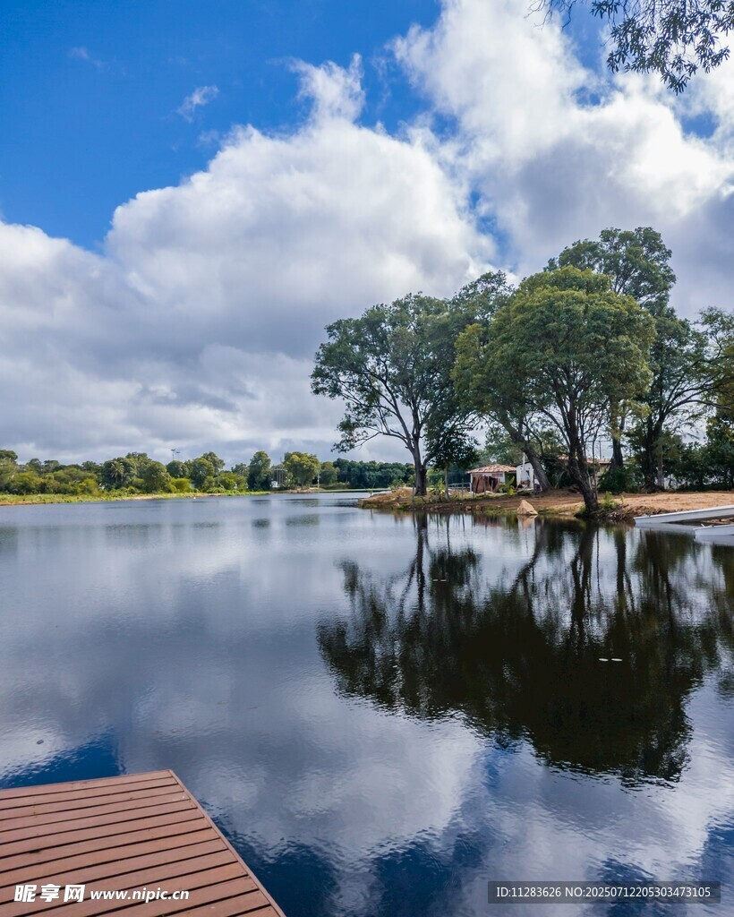 湖畔美景