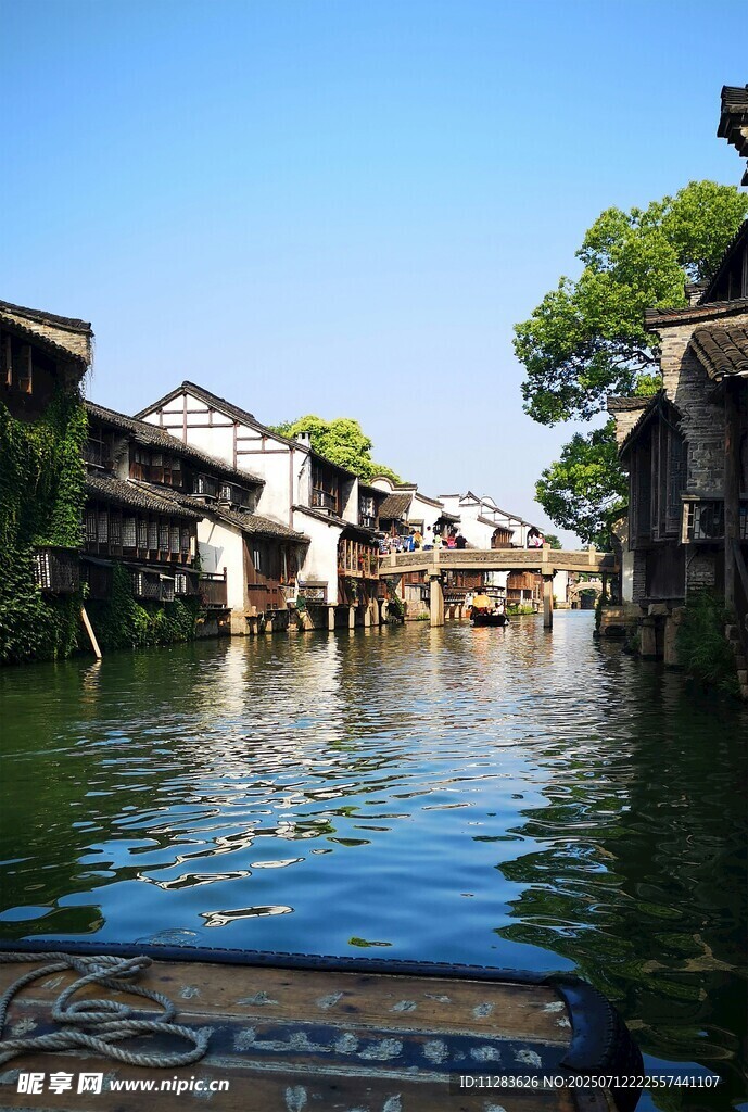 江南水乡河道风景