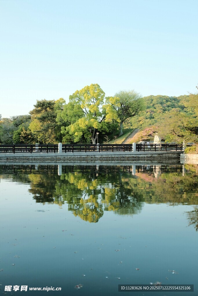 宁静湖畔风光