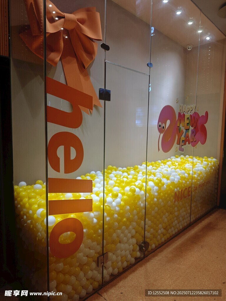 主题糖果展示区