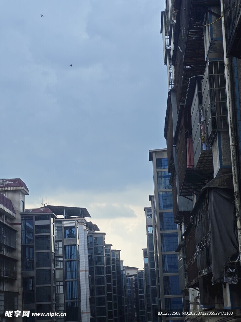 城市中的高楼建筑景观