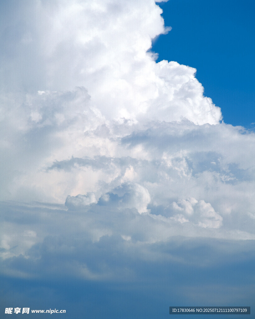 蓝天白云美景