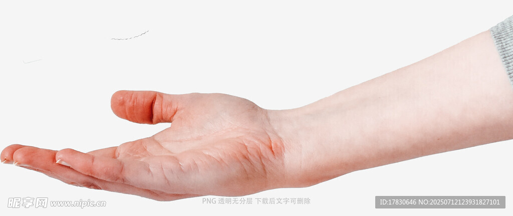 受伤的手掌