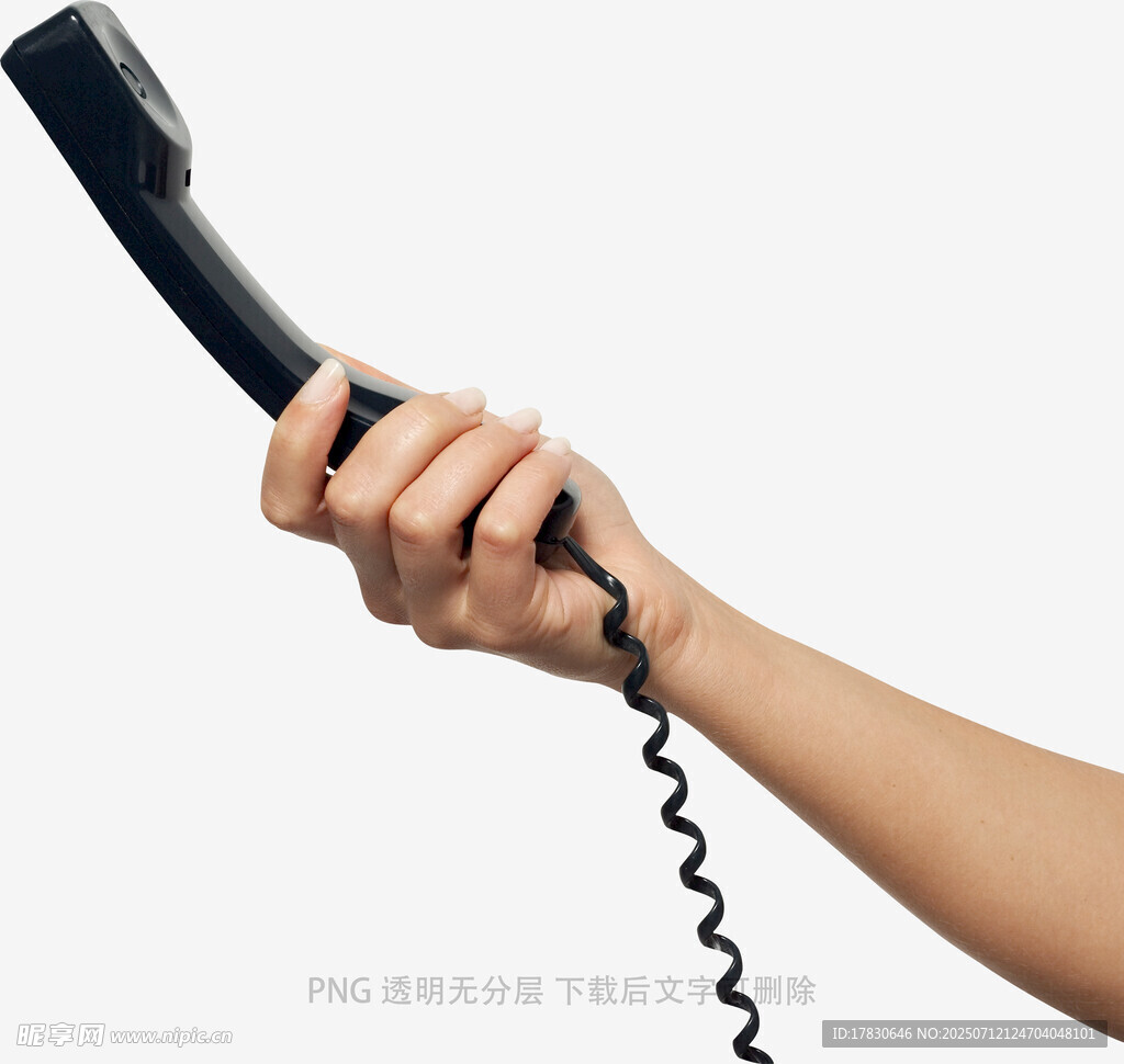 手持复古电话