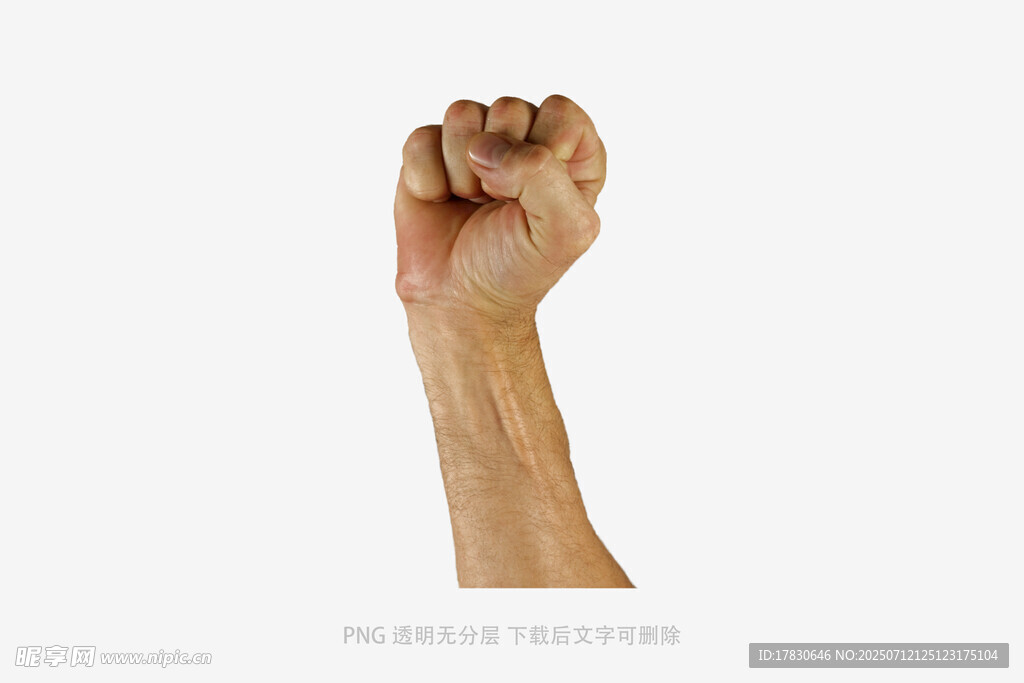 紧握的拳头