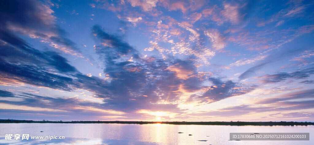 海上日出美景