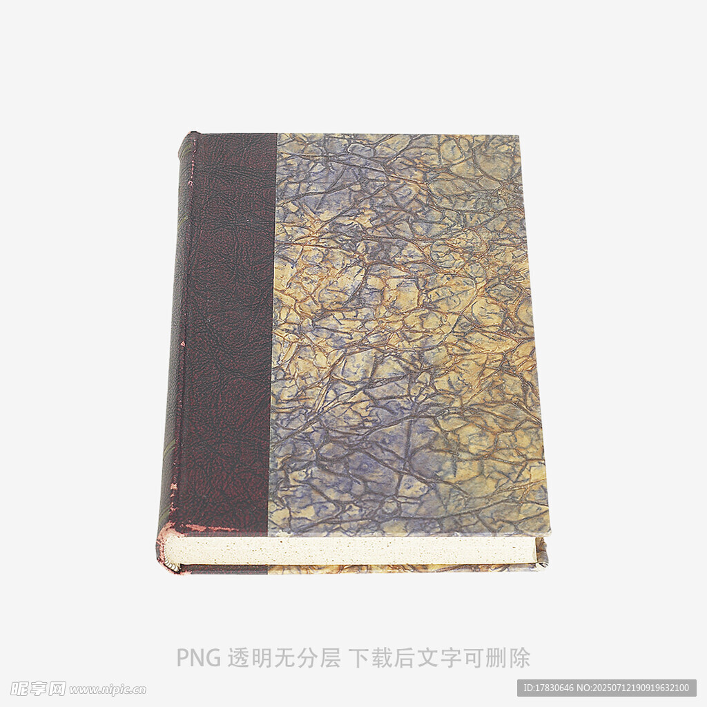 复古斑驳旧书籍封面