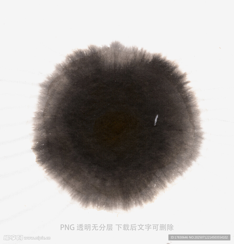 水墨墨点