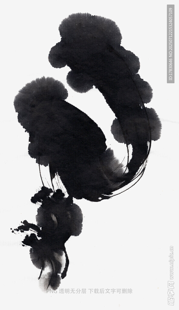 水墨墨点
