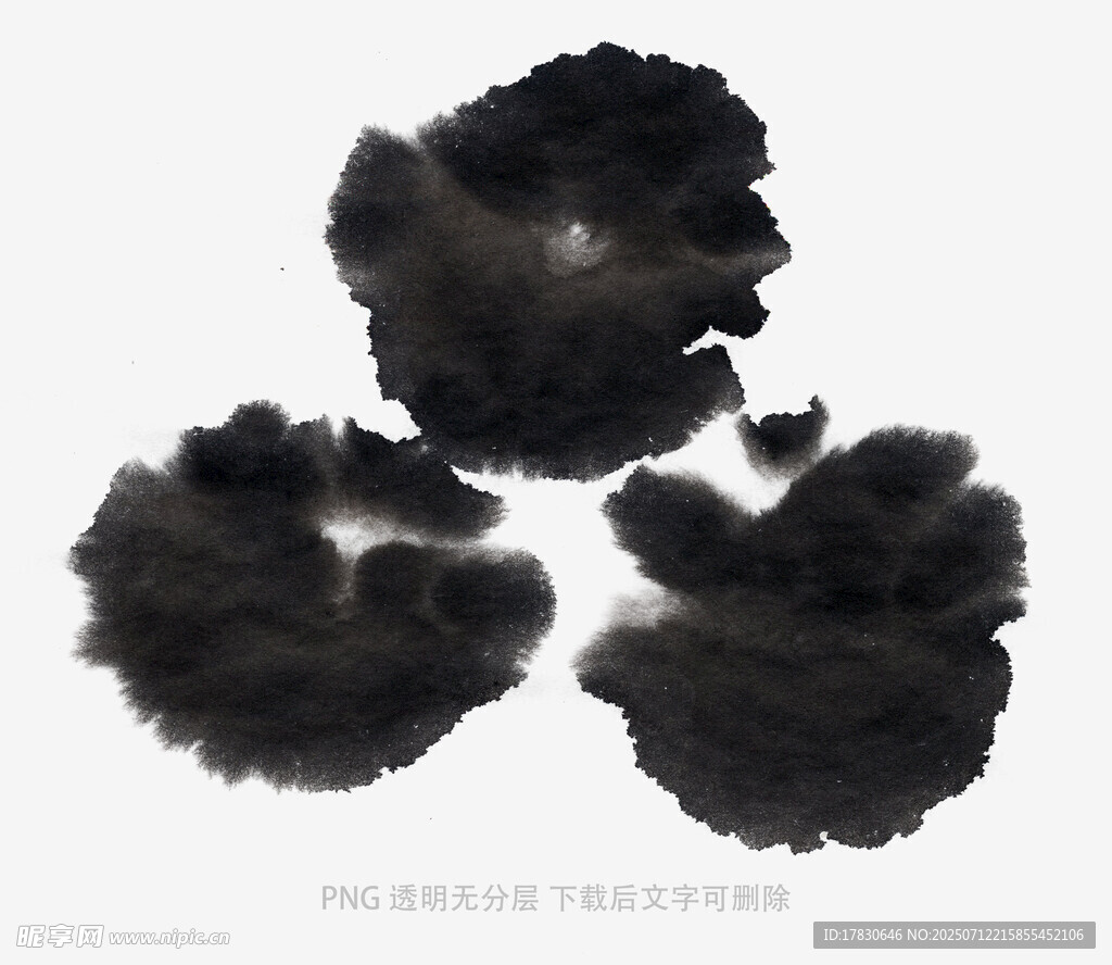 水墨墨点