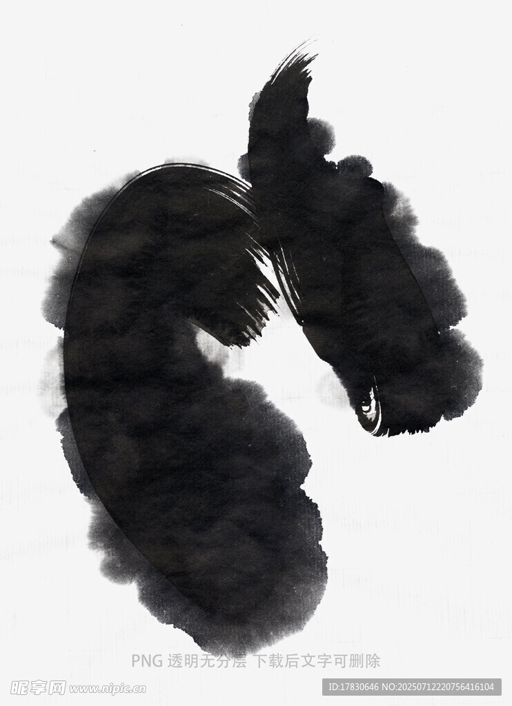水墨墨点