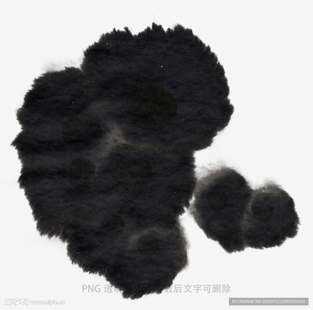 水墨墨点