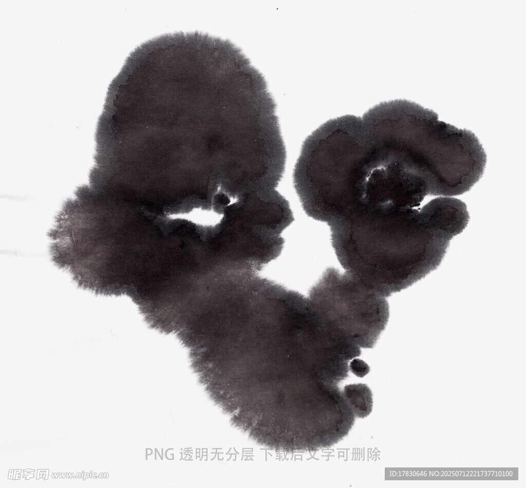 水墨墨点
