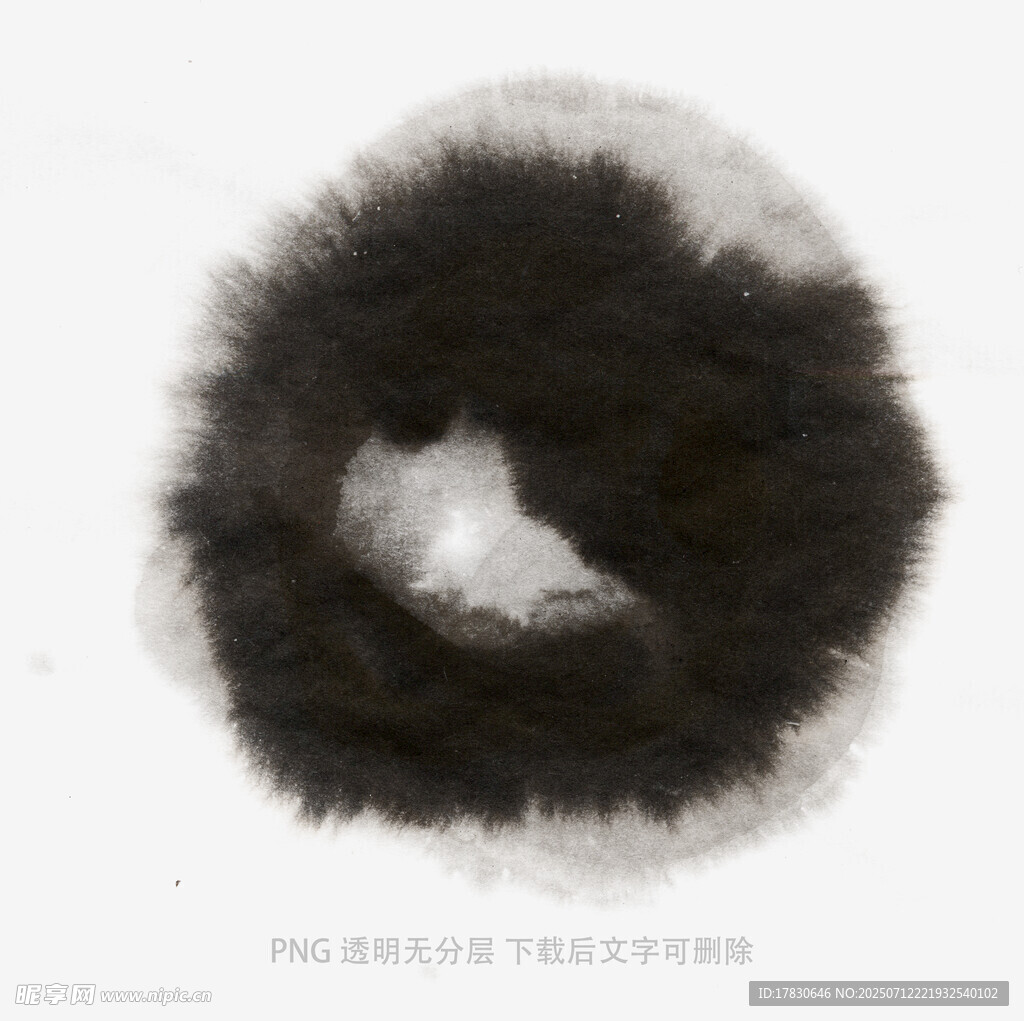 水墨墨点