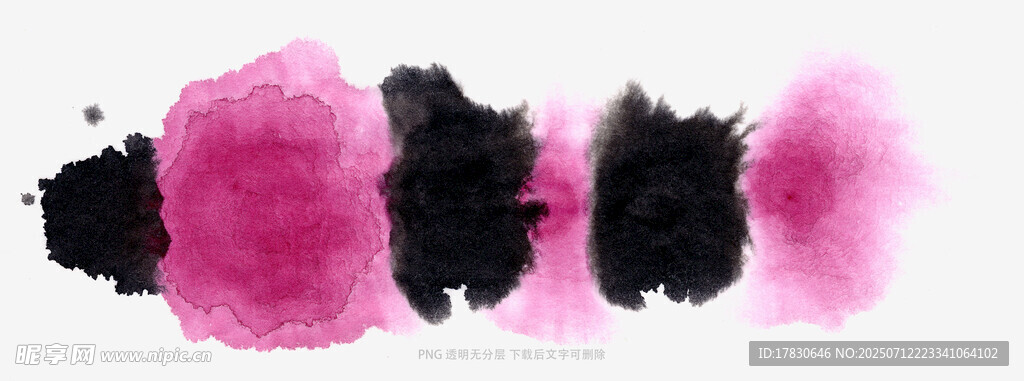 水墨墨点