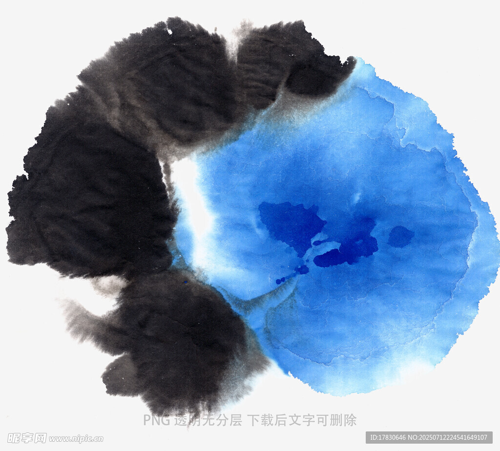 水墨墨点