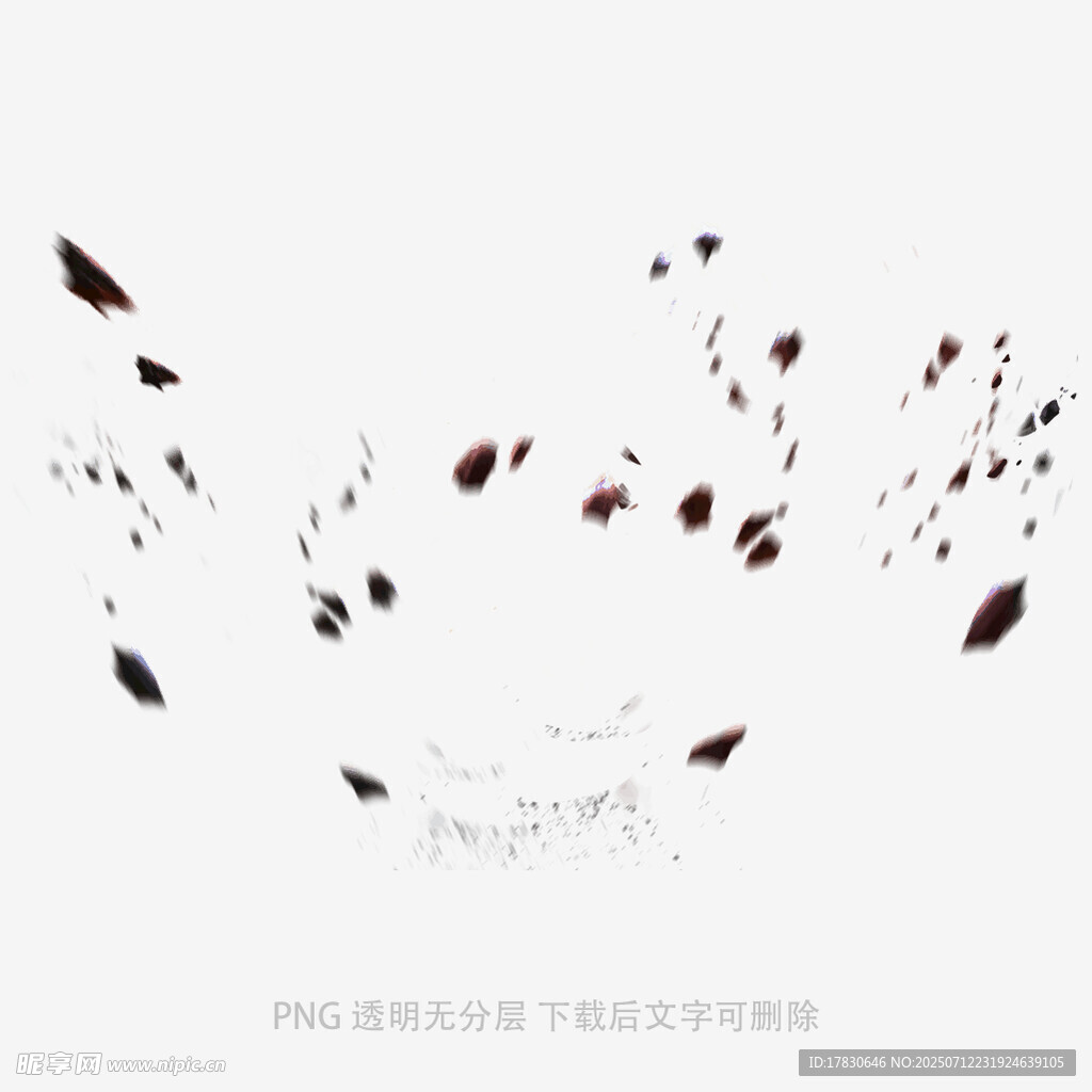 飘落树叶营造诗意氛围