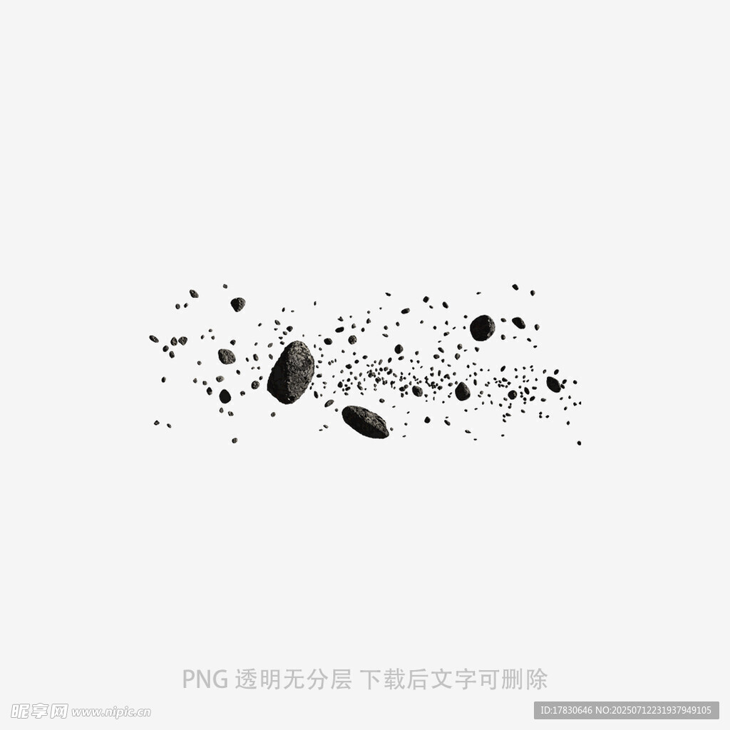墨点飞溅艺术图案