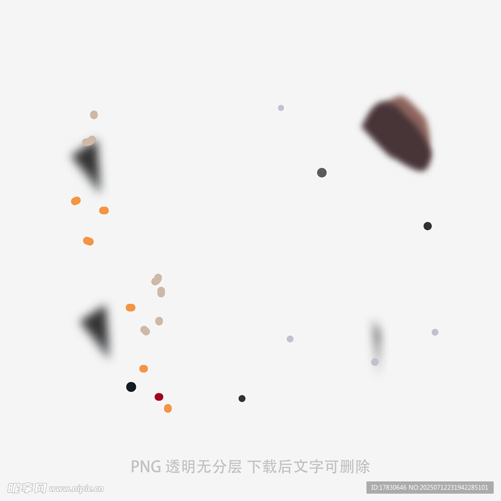 抽象粒子动态艺术画面
