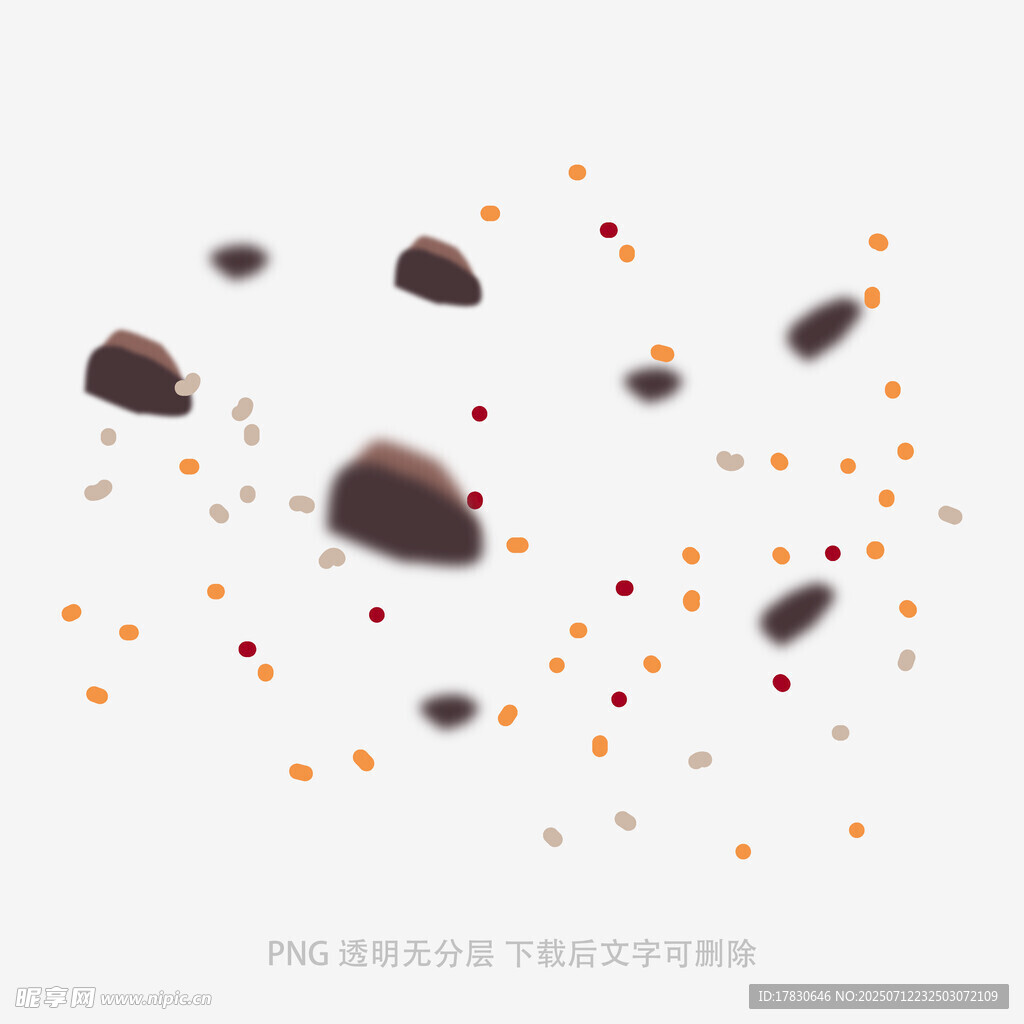 漂浮的斑点元素背景图