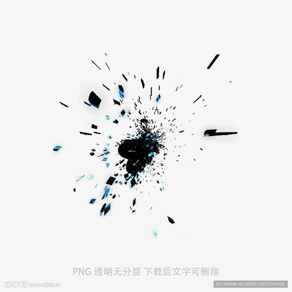 墨点飞溅艺术图案