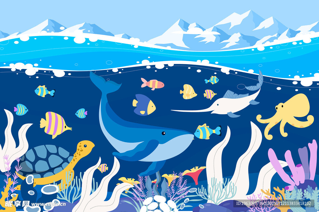 海洋日海底世界