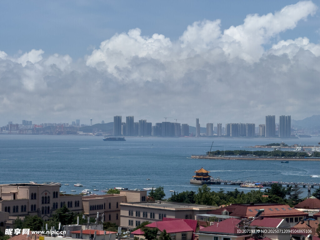 俯瞰青岛