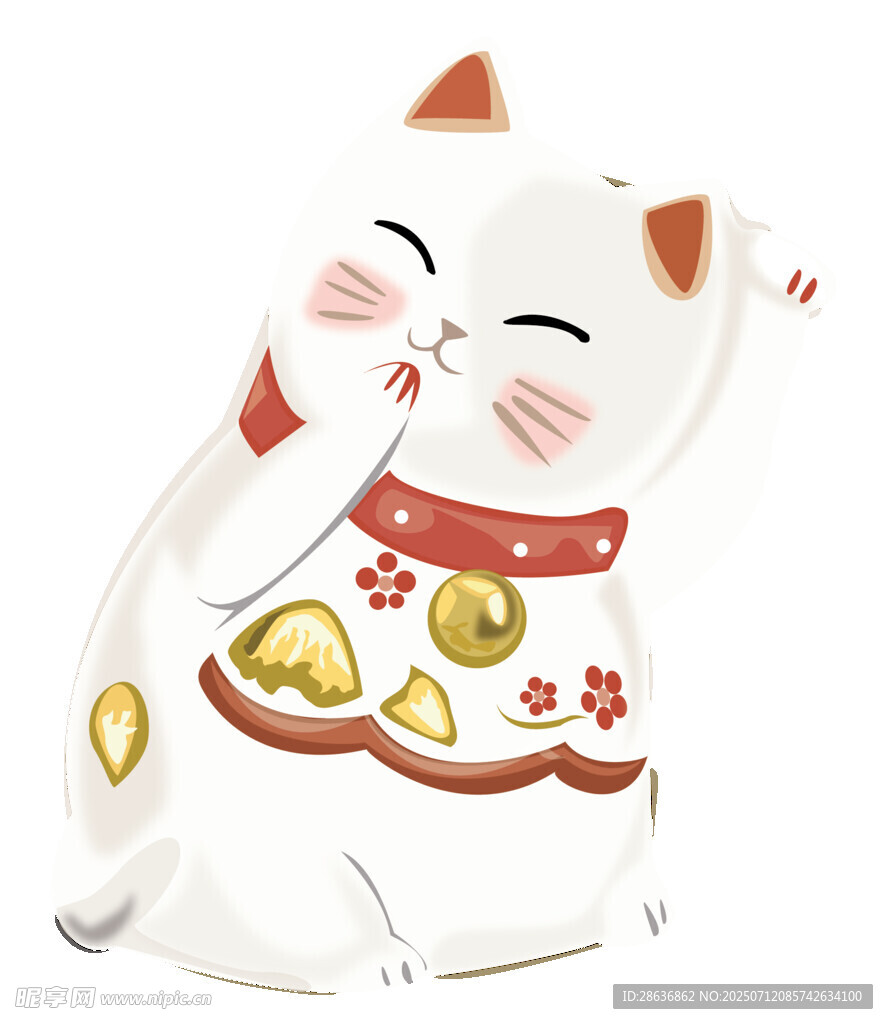 可爱招财猫摆件