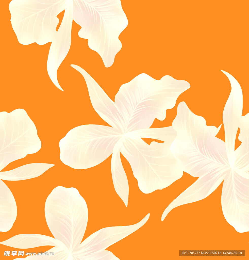 水仙花 手绘花