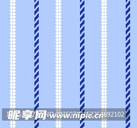 蓝白条纹几何图案背景