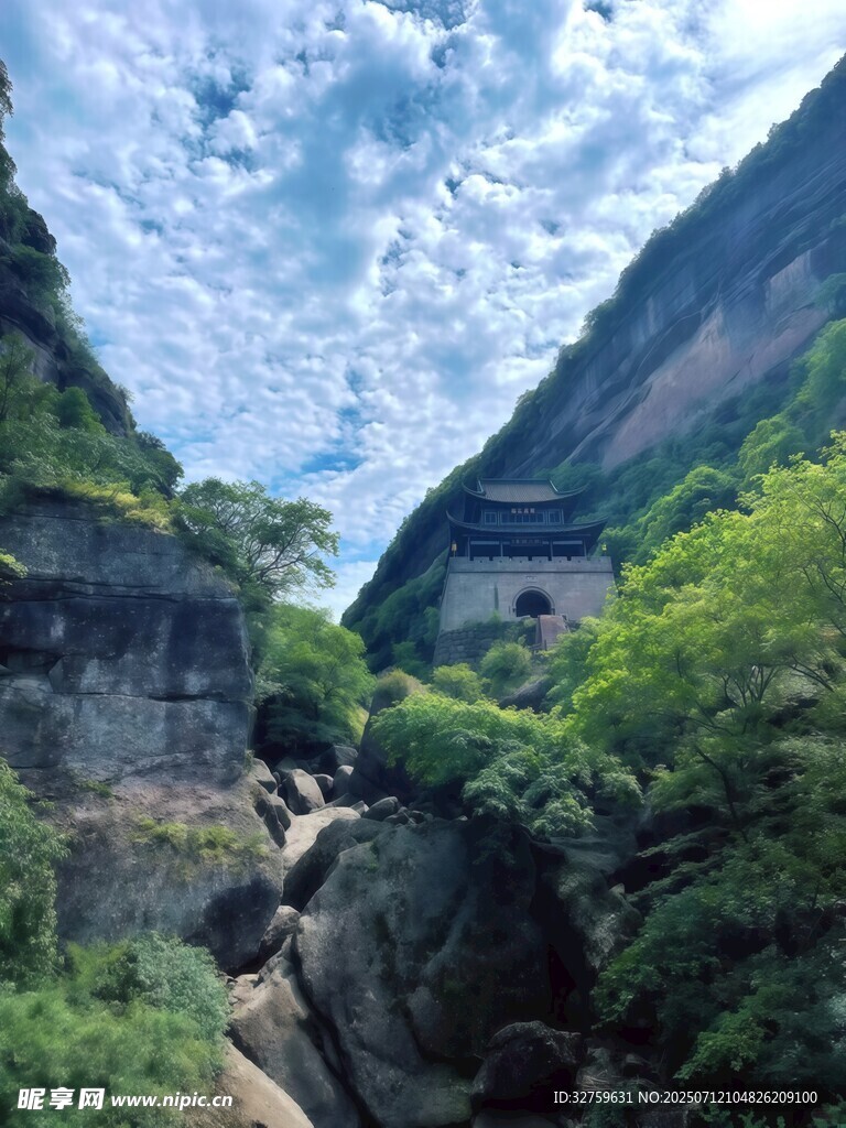 山间幽景 