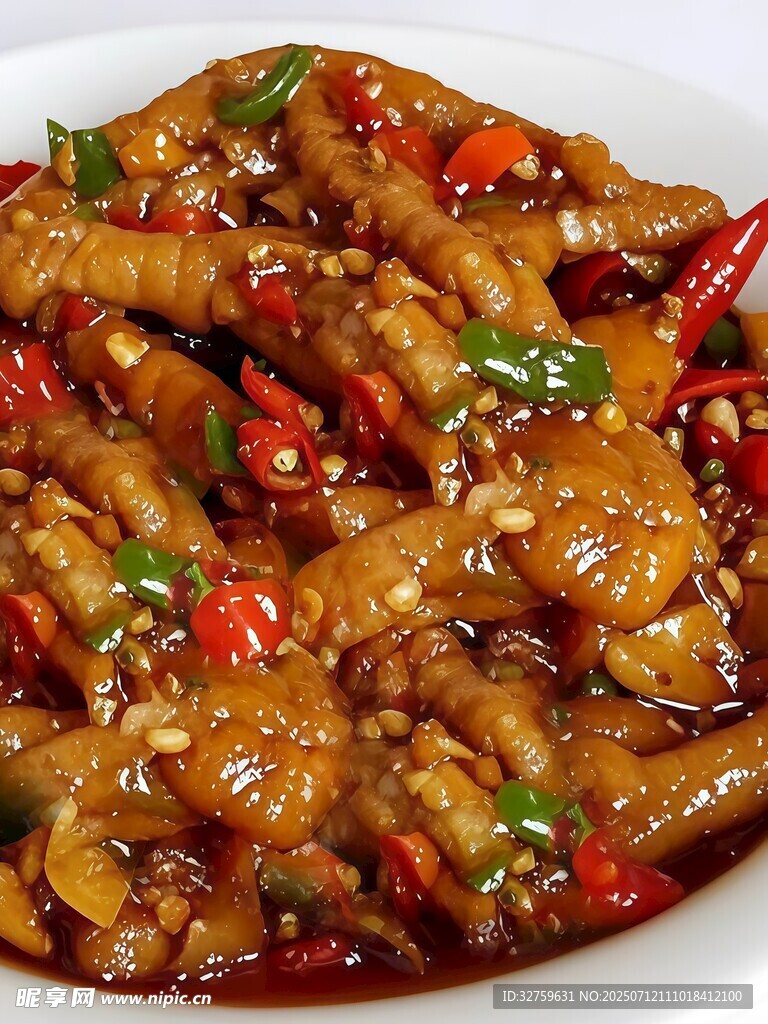 香辣美味无骨鸡爪