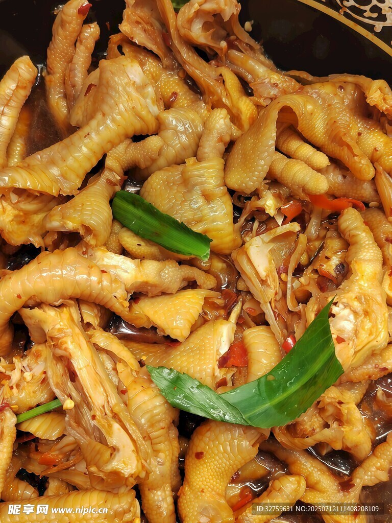 香辣美味鸡爪