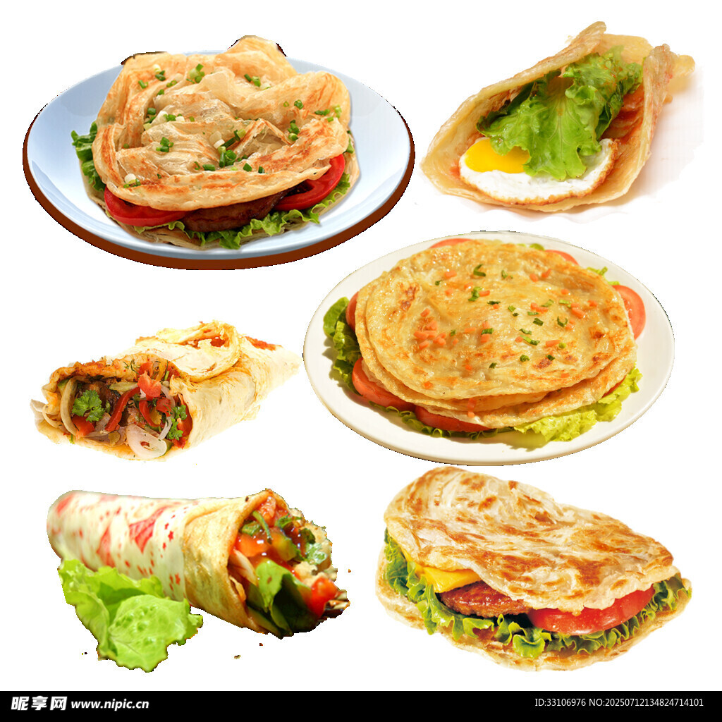 多样美味煎饼大集合