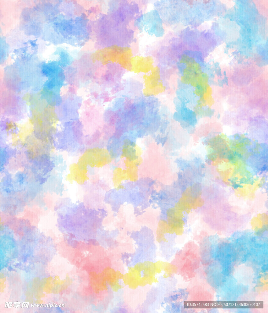 梦幻多彩水彩背景纹理