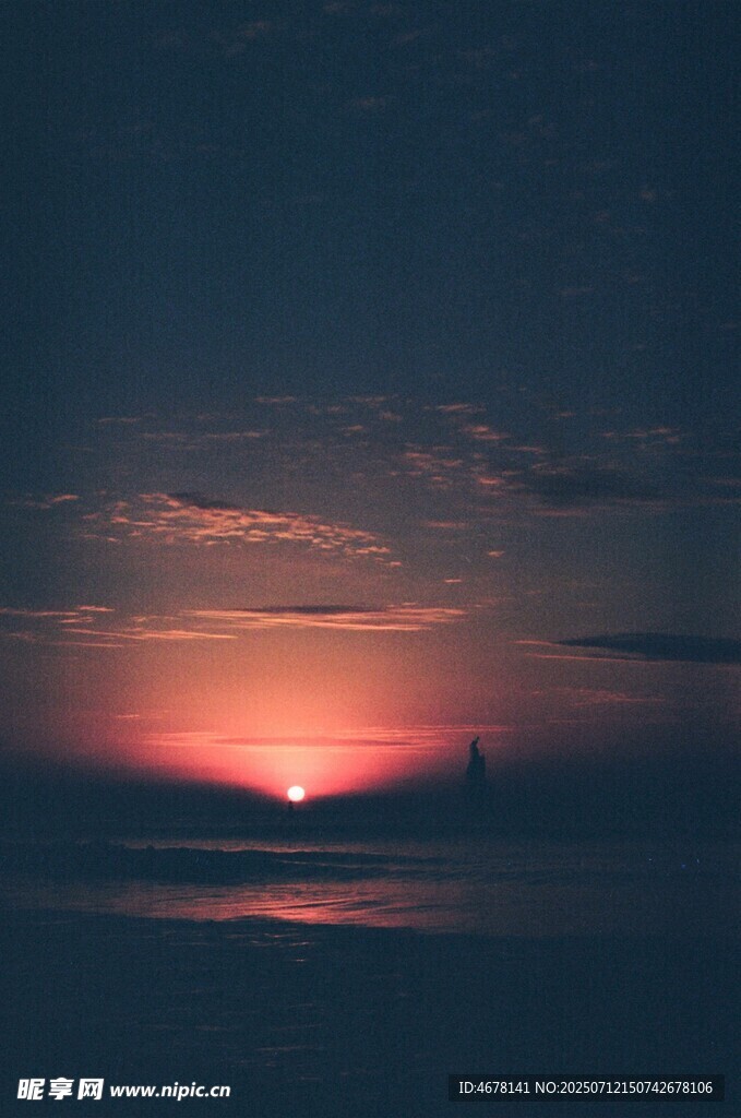 海上日落美景