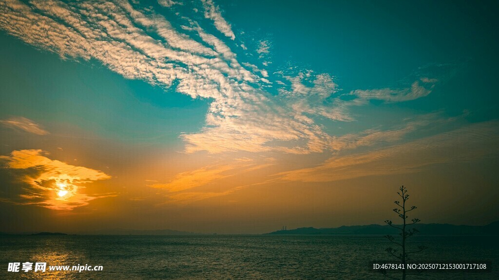 海边日落美景
