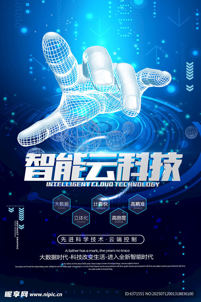 智能科技海报