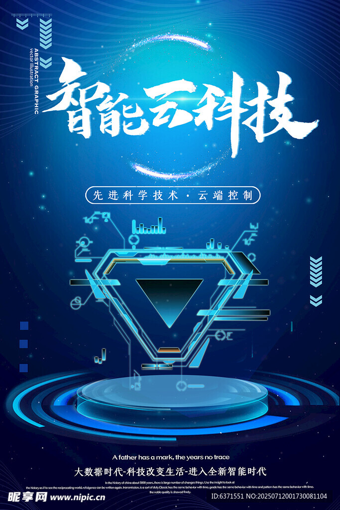 智能科技海报