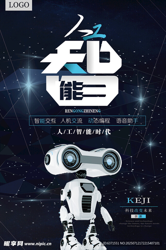 人工智能海报