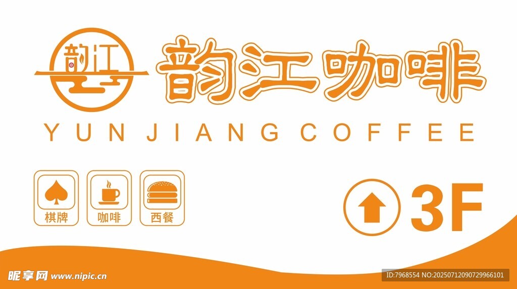 咖啡展板