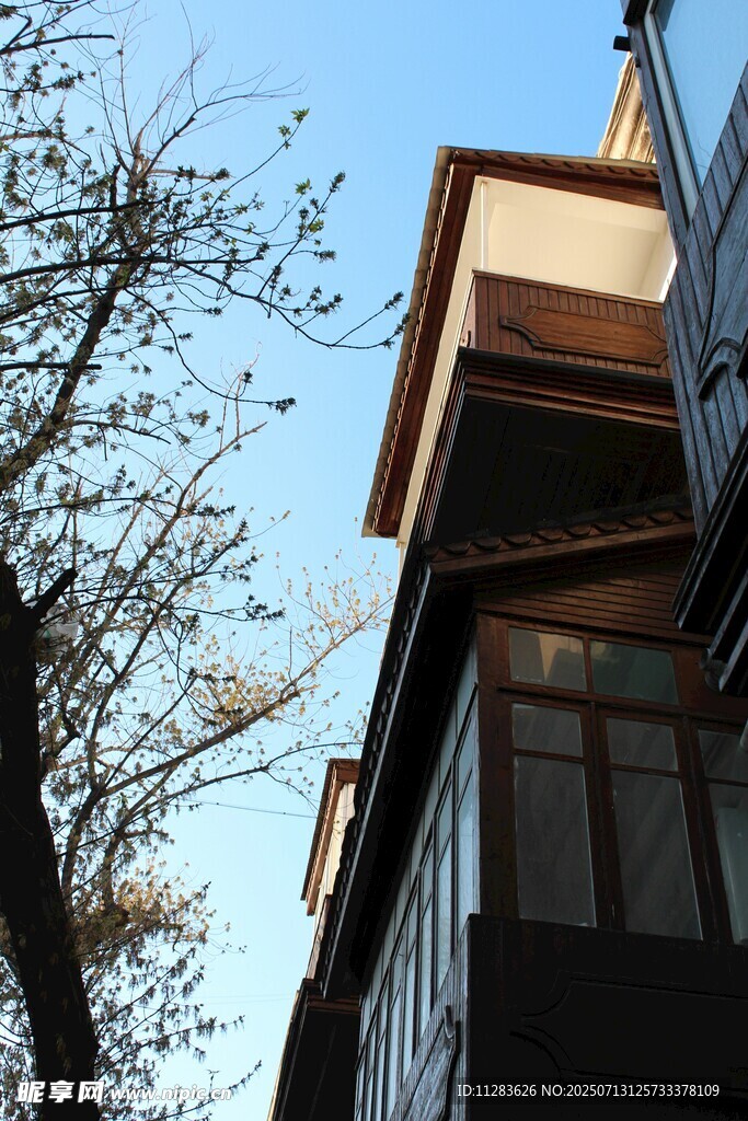 日式建筑一角