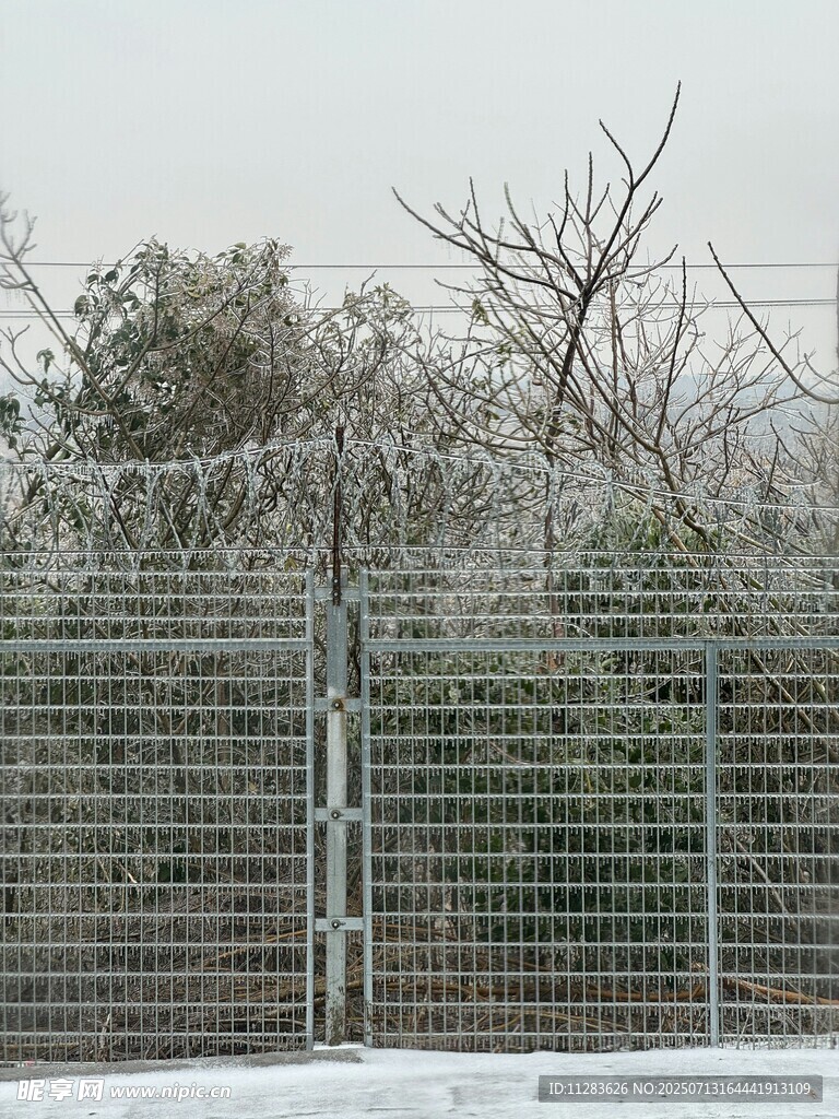 带刺铁丝网围栏