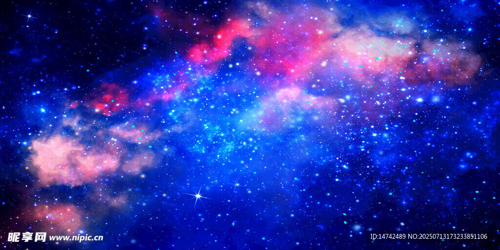 梦幻绚丽的宇宙星云景观