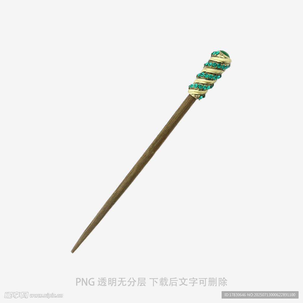 彩色手柄木质细长针