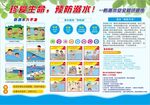 防溺水急救指南宣传海报