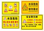 防溺水安全警示标识   